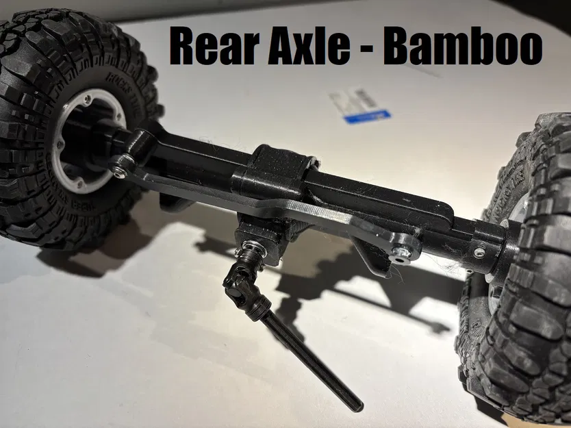 Trục bánh răng kim loại 3Dsets cho Landy Rancher Bamboo Black Crow - Image 9