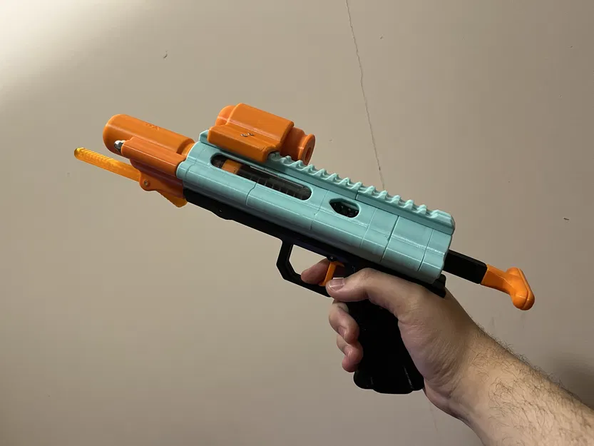 Wildstyle - Súng lục Shotgun Nạp Vỏ (Tự làm Nerf) - Image 3