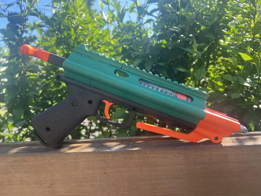 Wildstyle - Súng lục Shotgun Nạp Vỏ (Tự làm Nerf) - Image 4