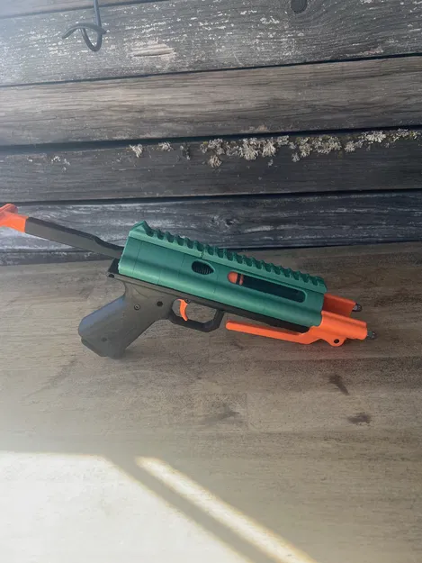 Wildstyle - Súng lục Shotgun Nạp Vỏ (Tự làm Nerf) - Image 15