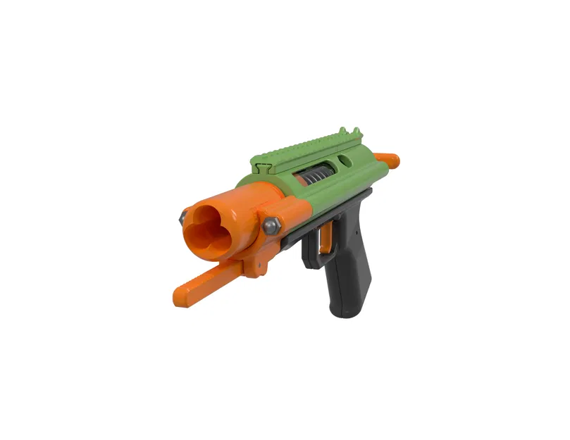 Wildstyle - Súng lục Shotgun Nạp Vỏ (Tự làm Nerf) - Image 20