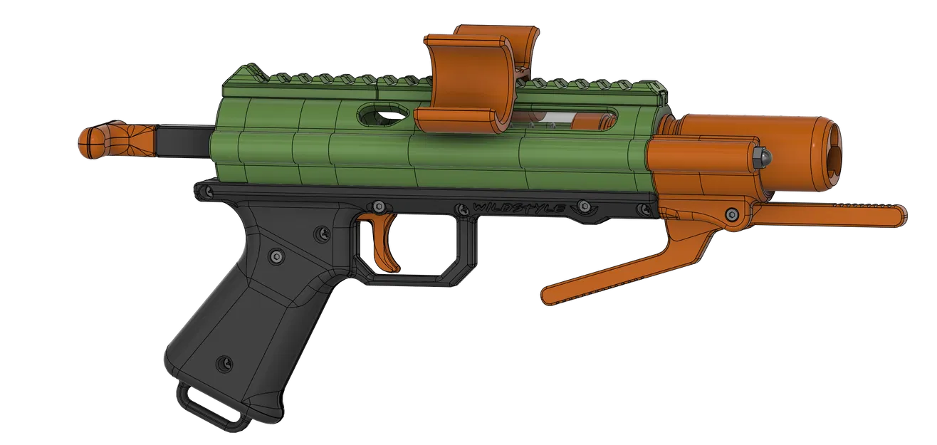 Wildstyle - Súng lục Shotgun Nạp Vỏ (Tự làm Nerf) - Image 22