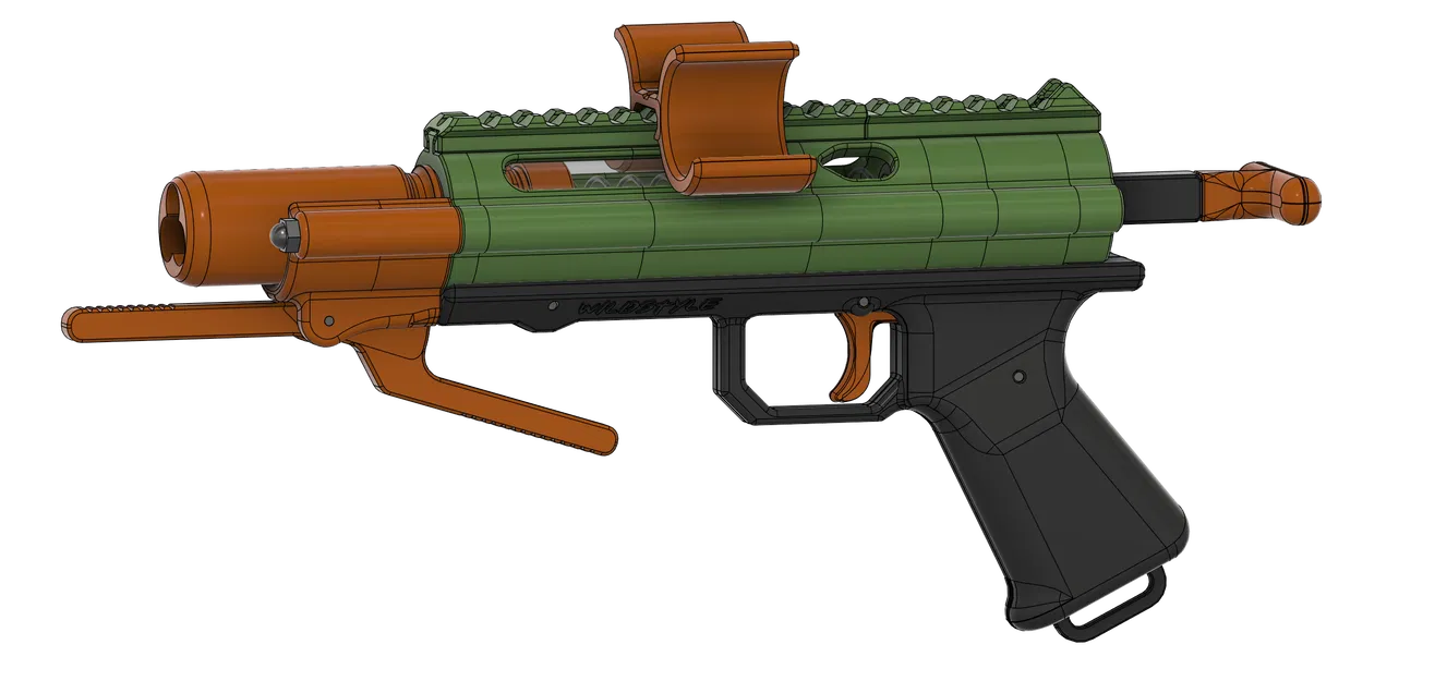 Wildstyle - Súng lục Shotgun Nạp Vỏ (Tự làm Nerf) - Image 23