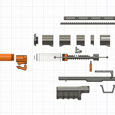 Skeleton Key - Master Key Silly Shell cho Nerf