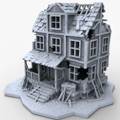 Ngôi nhà đổ nát - Chợ phố 28 MM