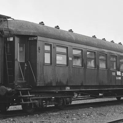 Toa xe khách "Phần Lan" H0 1:87 dễ in