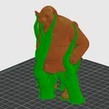 Mô Hình 3D Shrek Có Thể In Được - Thumbnail 2