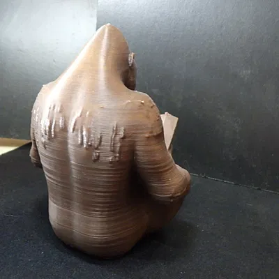 Mô hình Khỉ Đột Ngồi Đọc Sách