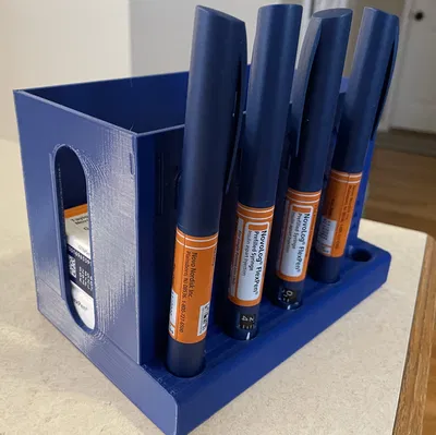 Khay Tổ Chức Hộp Bút Insulin Tủ Lạnh