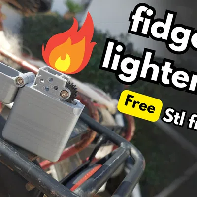 BẬT LỬA "FIDGET LIGHTER!!!" CỰC CHẤT