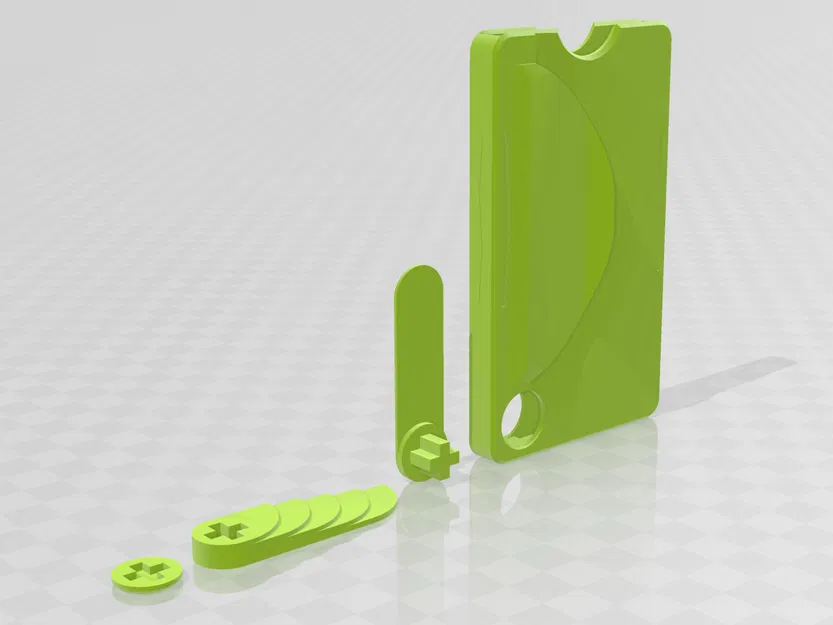 Lắp ráp sau khi in - Bản sửa đổi Ví đựng thẻ Cascade - Image 6