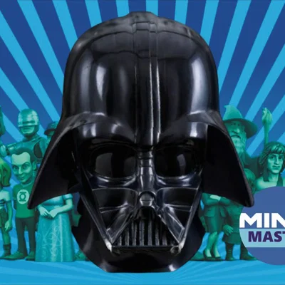Tượng Bán Thân Darth Vader - Mô Hình 3D Độc Đáo