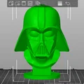 Tượng Bán Thân Darth Vader - Mô Hình 3D Độc Đáo - Thumbnail 2