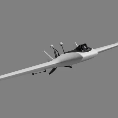 RAVEN - Máy bay Cánh Delta in 3D bởi Yantr