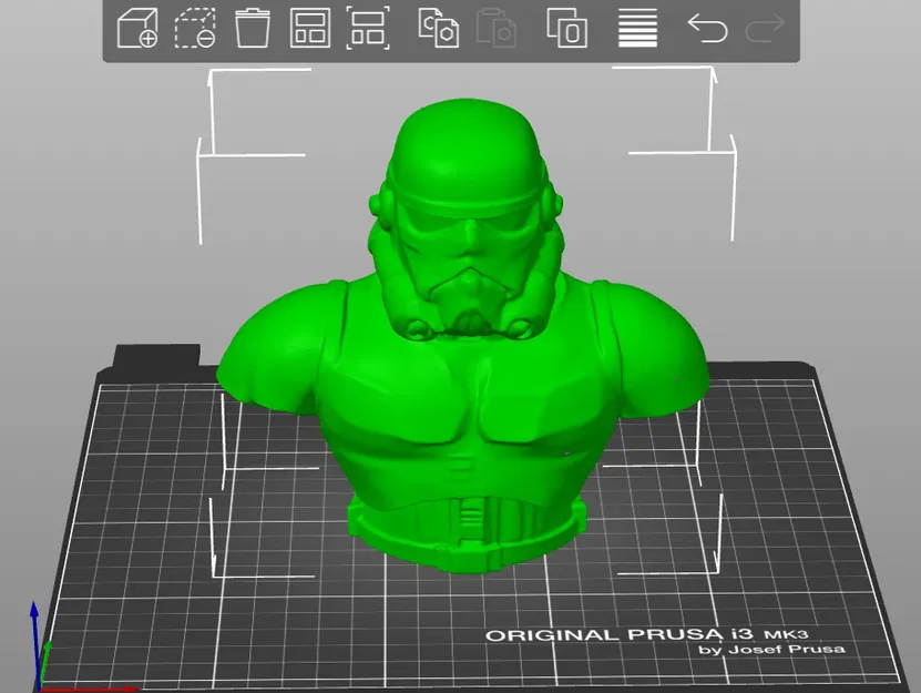 Tượng bán thân Stormtrooper - Image 2