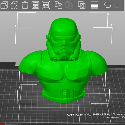 Tượng bán thân Stormtrooper