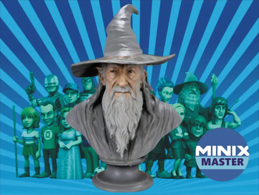 Tượng Bán Thân Gandalf - Image 1