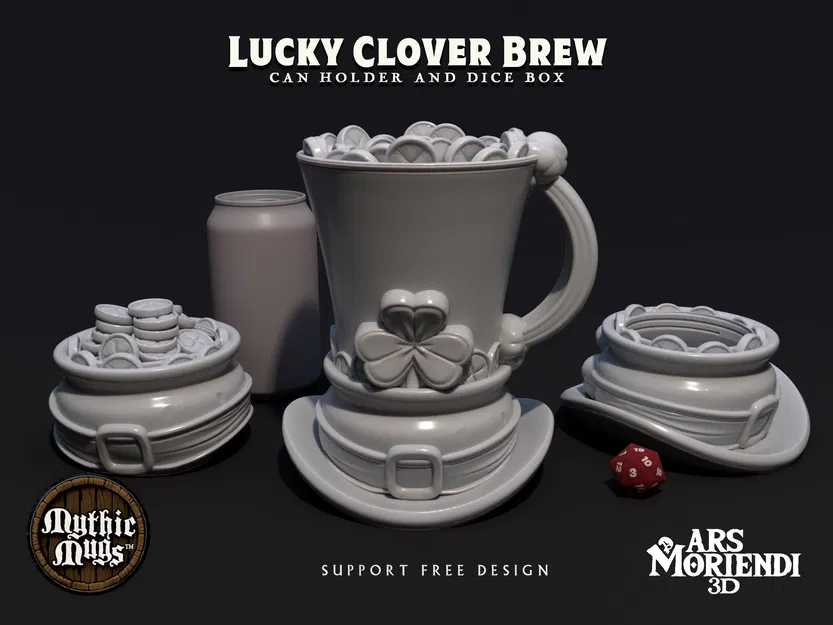 Cốc Thần Thoại Tích Lộc "Lucky Clover Brew" - Image 3