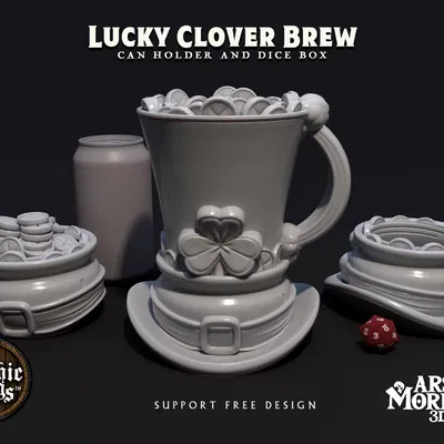 Cốc Thần Thoại Tích Lộc "Lucky Clover Brew"