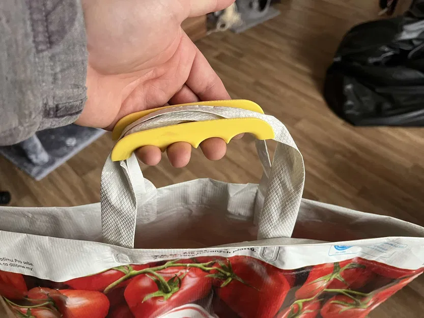 Kẹp túi nilon đi chợ, mang được nhiều thứ cùng lúc - Image 4