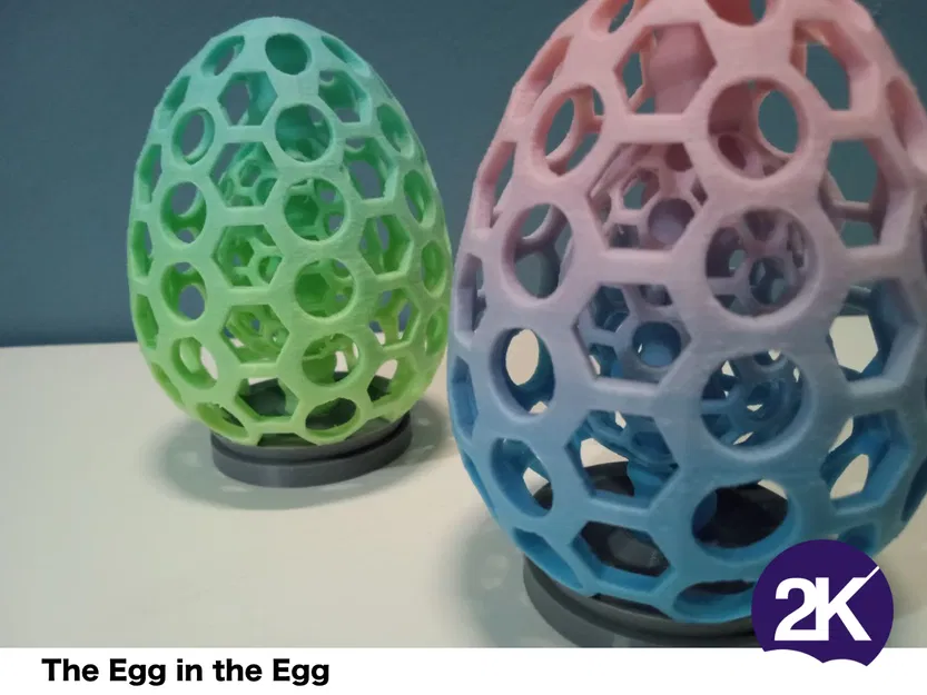 Trứng trong trứng, đồ trang trí vui nhộn, không cần hỗ trợ - Image 2