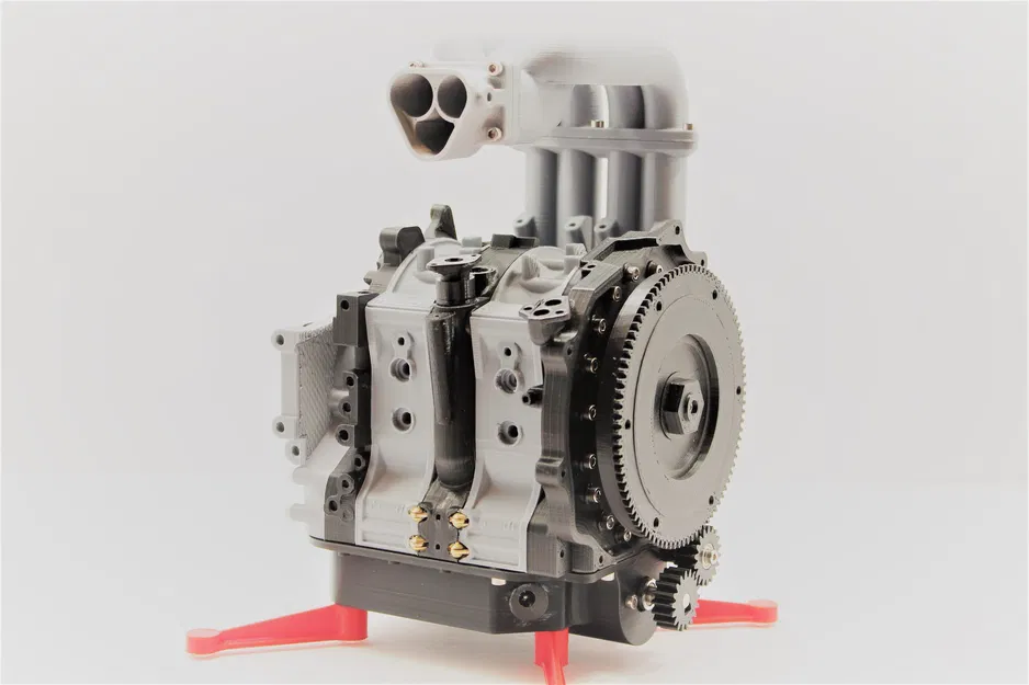 Mô hình động cơ Wankel Rotary 13B-REW Mazda RX7 - Hoạt động - bản chỉnh sửa - Image 4