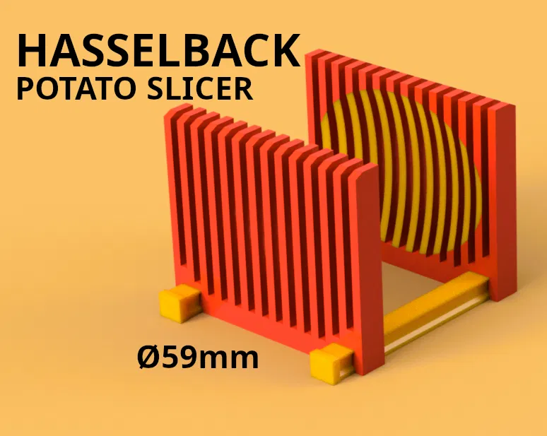 Máy Cắt Khoai Tây Hasselback - Máy Cắt Thực Phẩm & Rau Củ Nhà Bếp - Image 1