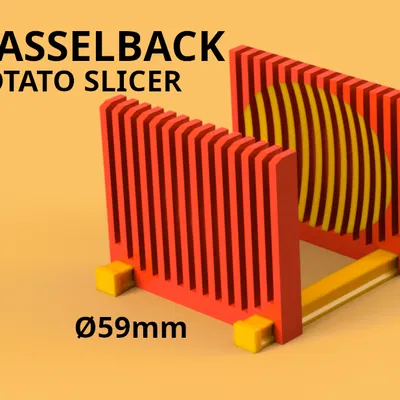 Máy Cắt Khoai Tây Hasselback - Máy Cắt Thực Phẩm & Rau Củ Nhà Bếp