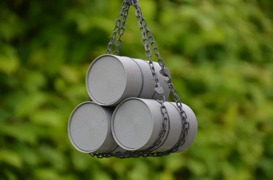 Thùng phuy 200 lít tỉ lệ 1/10 - Image 6