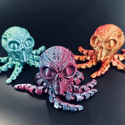 Mô Hình Bạch Tuộc - Người Ngoài Hành Tinh Khớp Nối