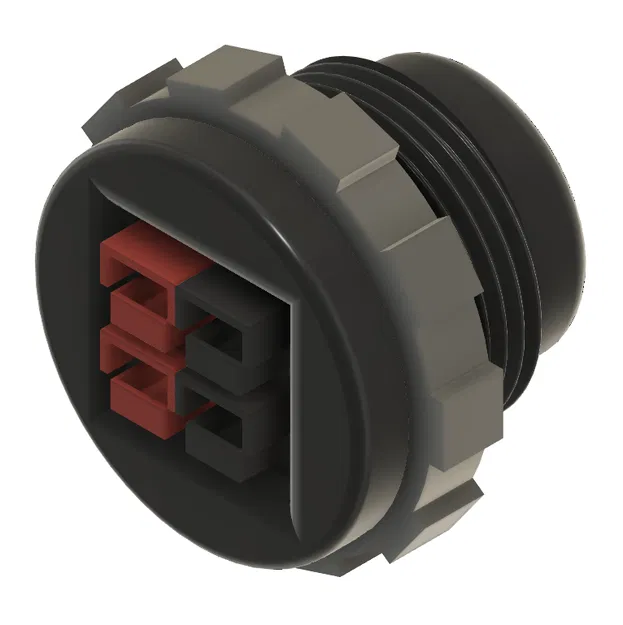 Đế Gắn Anderson Powerpole Lên Thùng Xe (Cho 2 Cặp Nối Chồng Lên Nhau) Cập Nhật 15-3-2025 - Image 1