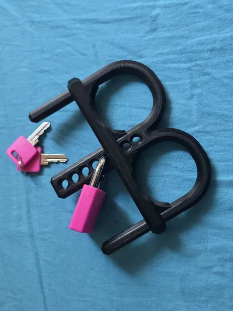 Còng tay Pranger Điều chỉnh được cho Ổ khóa và Dây thừng - Image 2