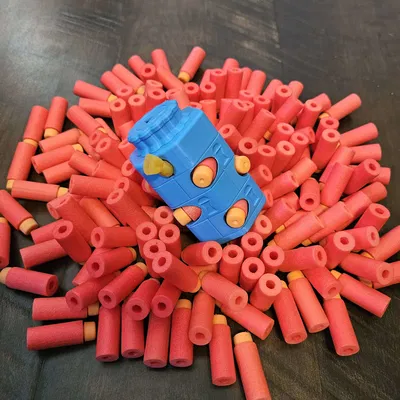 Lựu Đạn Nửa Dart Nerf Dùng Dây Chun