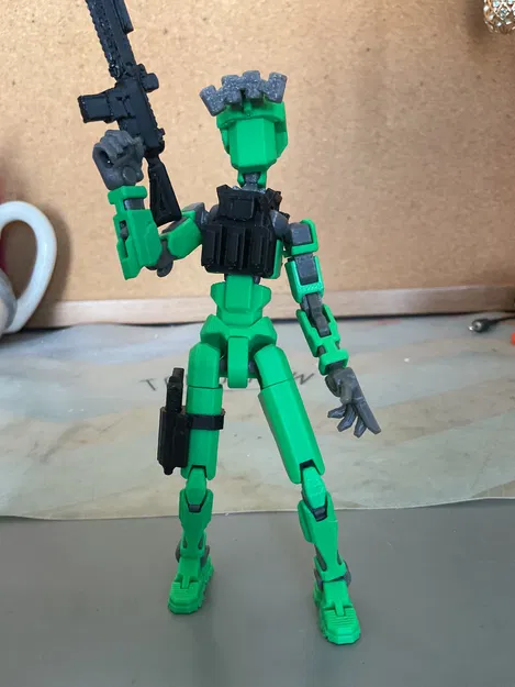 Kính nhìn đêm và mũ bảo hiểm quân sự cho Dummy 13 - Image 2