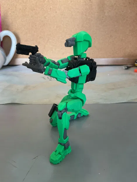 Kính nhìn đêm và mũ bảo hiểm quân sự cho Dummy 13 - Image 3