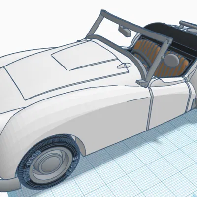 Triumph TR2 năm 1954 của Designer Ed van der Heijden