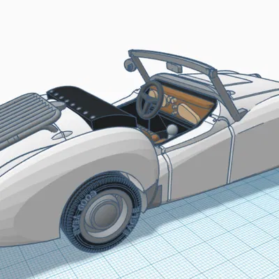 Triumph TR2 năm 1954 của Designer Ed van der Heijden