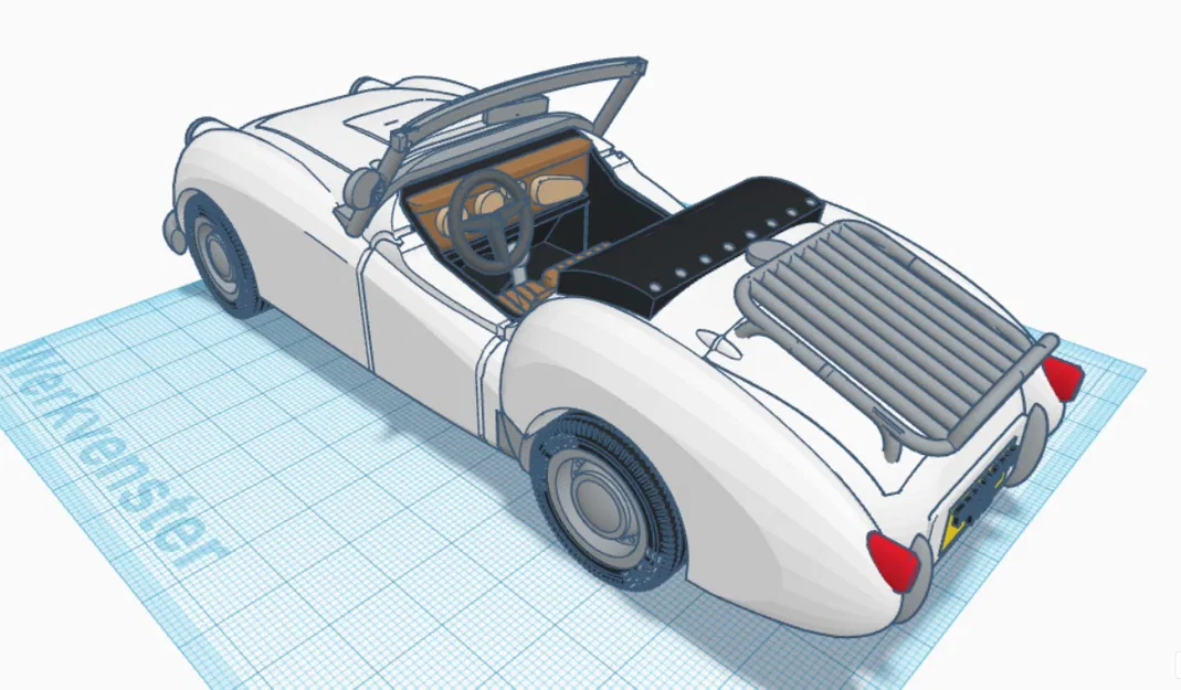 Triumph TR2 năm 1954 của Designer Ed van der Heijden - Image 16