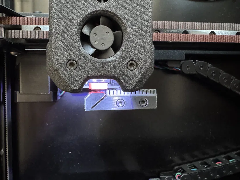 (Phiên bản mới!) Bộ đỗ vòi phun gắn ray dẫn động có thể điều chỉnh, cọ rửa silicone cho Voron (2.4/Trident) - Image 2