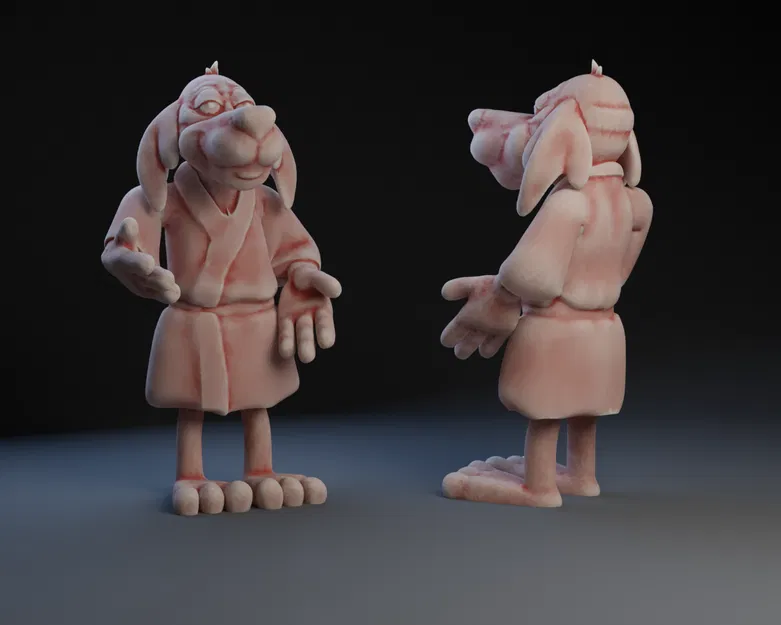 Mô Hình Chó Hồng Kông Phooey - Image 1