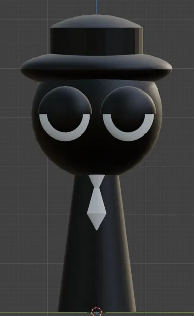 Black (Sprunki) - Bản in 3D độc đáo - Image 1