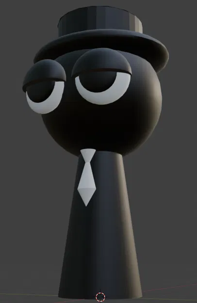 Black (Sprunki) - Bản in 3D độc đáo - Image 2