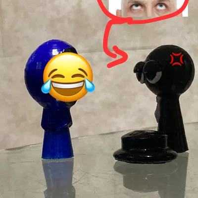 Black (Sprunki) - Bản in 3D độc đáo