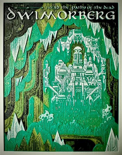 Dwimorberg / Army of the Dead Lord of the Rings HueForge - Image 1