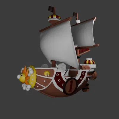 Mô hình Tàu Cướp Biển Ngàn Nắng (Thousand Sunny)