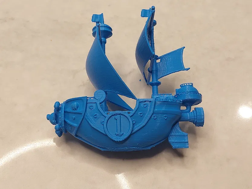 Mô hình Tàu Cướp Biển Ngàn Nắng (Thousand Sunny) - Image 3