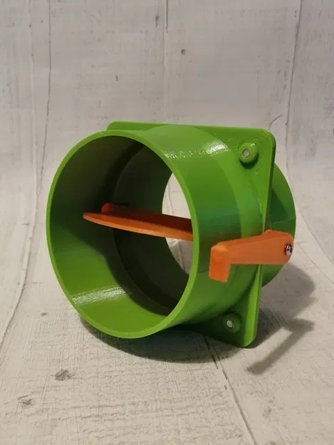 Van Chặn Không Kẹt Loại Van Bướm/Van Tiết Lưu 100mm / 4" cho Mạng Lọc Bụi Xưởng - Image 1