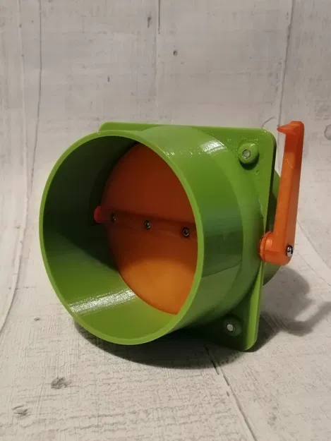 Van Chặn Không Kẹt Loại Van Bướm/Van Tiết Lưu 100mm / 4" cho Mạng Lọc Bụi Xưởng - Image 2