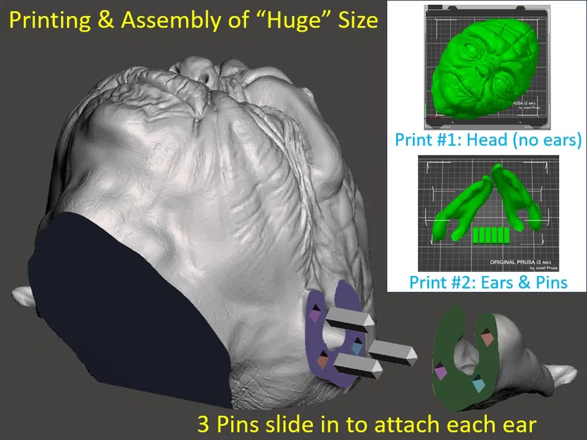 Tượng bán thân Yoda gắn tường - Image 3