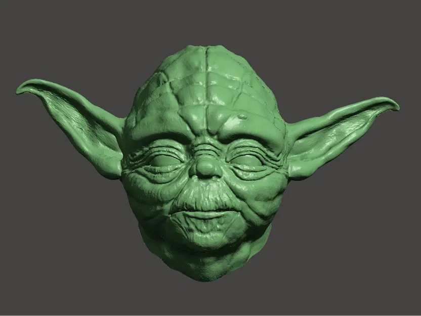 Tượng bán thân Yoda gắn tường - Image 5